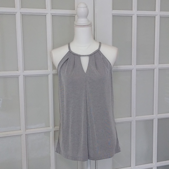 Pixley Georgio Braided Neckline Halter Knit Top Size - XS - Picture 2 of 15